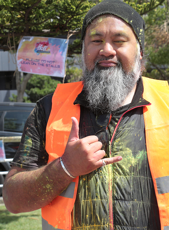 Holi Festival of Colour : Wellington : New Zealand : Richard Moore : Journalist : Photographer :